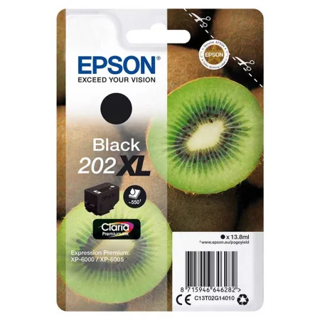 Cartucho de tinta original Epson 202XL negro · C13T02G14010