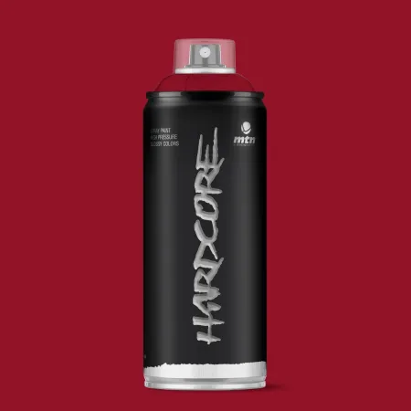Spray de Pintura Montana Colors Hardcore RV-3004 Rojo Burdeos