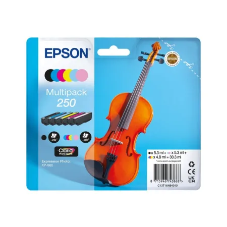 Cartucho de tinta original Epson 250 Pack 6 · C13T16N84010