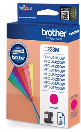 Cartucho de tinta original Brother LC223MBP magenta
