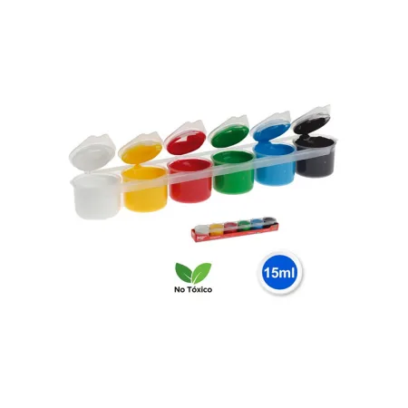 Tempera 6 colores