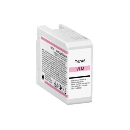 Cartucho de tinta compatible Epson T47A6 Light Vivido Pigmentado light magenta