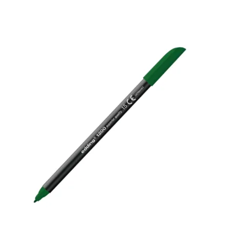 Rotulador Edding 1200 verde oliva