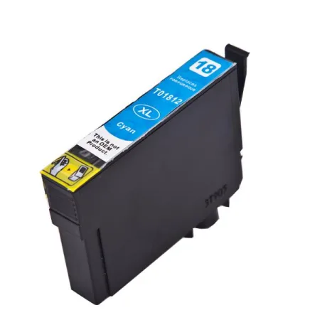 Cartucho de tinta compatible Epson T1812 cian · C13T18124010