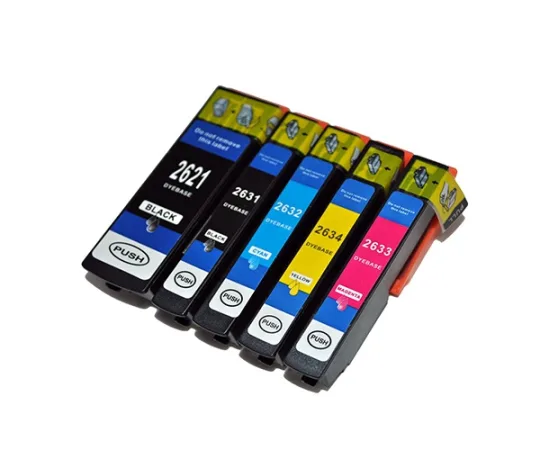 Pack 5 cartuchos de tinta compatibles Epson T2621
