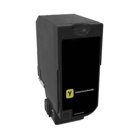 Tóner compatible Lexmark 75M2HY0 amarillo · LEX75M2HY0