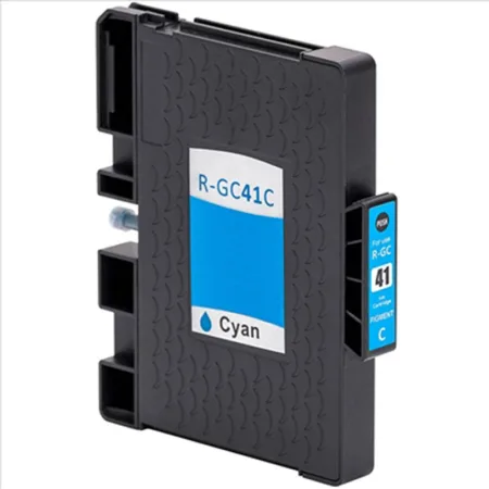 Cartucho de tinta compatible Ricoh GC41 cian · 405766