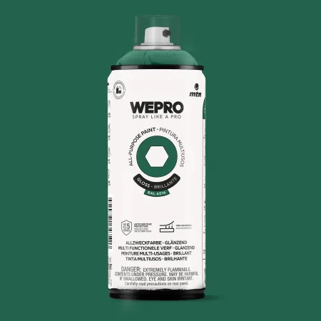 Spray MTN WEPRO Solvent Brillante VERDE SAUVAGE - RAL 6016