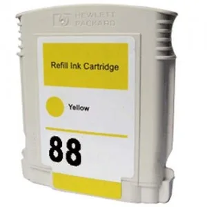 Cartucho de tinta remanufacturado HP 88 XL amarillo · C9393AE