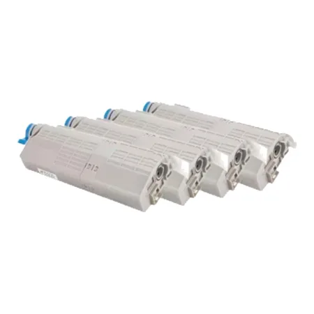 Pack 4 tóner compatibles OKI ES5432/ES5442/ES5463/ES5473 amarillo, magenta, negro y cian