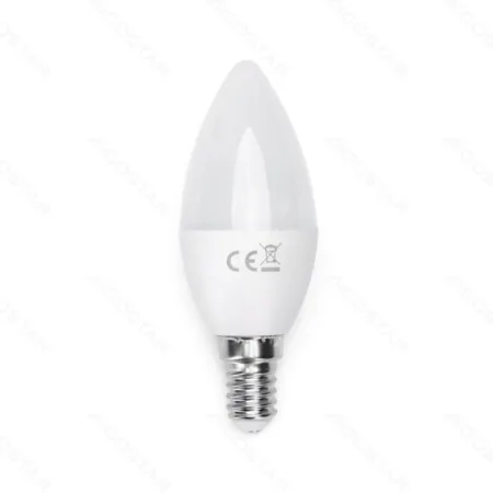 Bombilla LED A5 C37 / 4,9W E14 luz natural 4000K