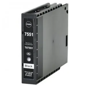 Cartucho de tinta compatible Epson T7551 XL / T7561 negro