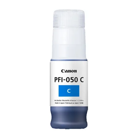 Cartucho de tinta original Canon PFI050 Botella cian