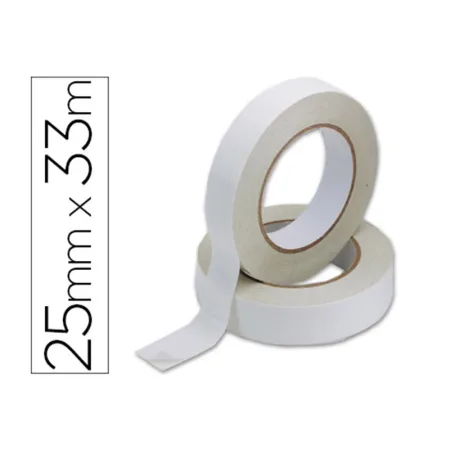 Q-Connect cinta adhesiva doble cara 33 MM x 25 MM