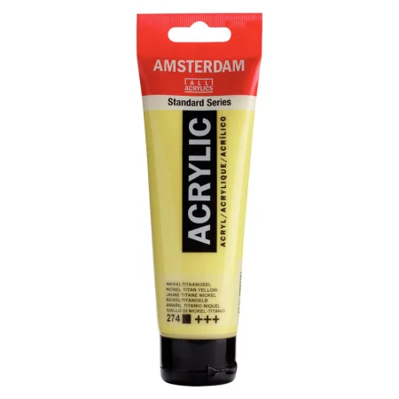 Amsterdam Pintura Acrílica Amarillo Niquel Titanio 120 ml
