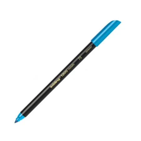 Rotulador Edding 1200 azul claro
