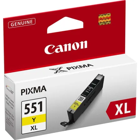 Cartucho de tinta original Canon CLI-551XL amarillo · 6446B001