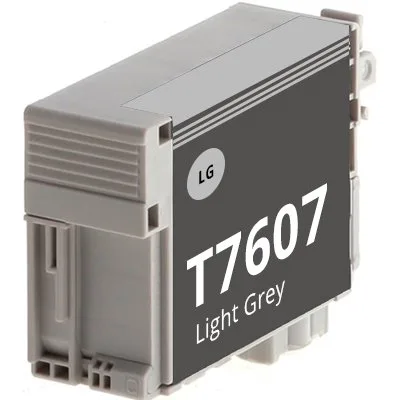 Cartucho de tinta compatible Epson T7607 gris · C13T76074010