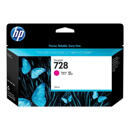 Cartucho de tinta original HP 728 magenta · F9J66A