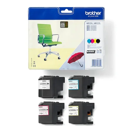 Cartucho de tinta original Brother MultiPack LC229XLVALBP