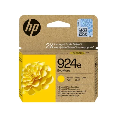 Cartucho de tinta original HP 924e amarillo · 4K0U9NE
