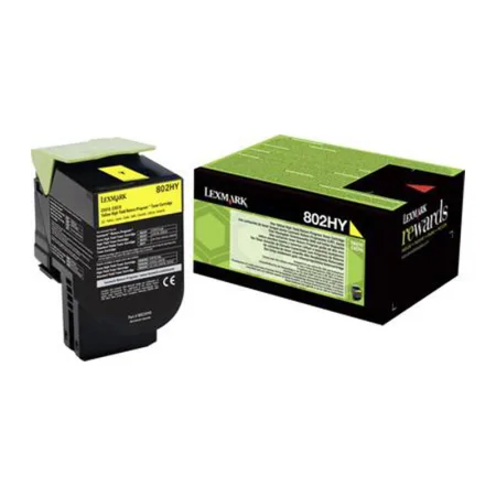 Tóner original Lexmark CX410 / CX510 amarillo