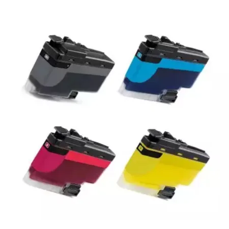 Pack 4 cartuchos de tinta compatibles Brother LC422XL amarillo, magenta, negro y cian