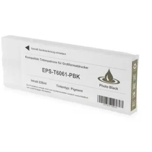 Cartucho de tinta compatible Epson T6061 PHOTO negro photo · T606100
