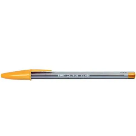 Bic boligrafo cristal fun naranja