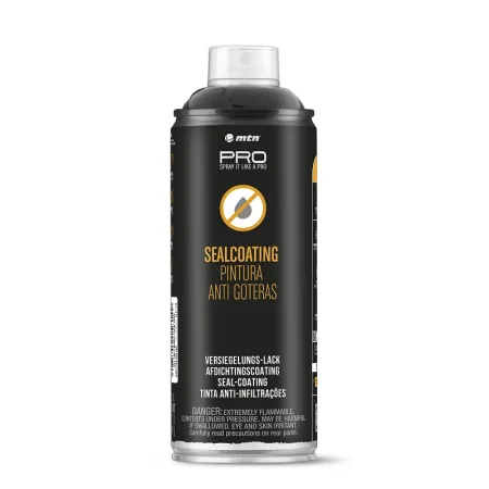 Spray de Pintura MTN PRO Pintura Antigoteras Negro