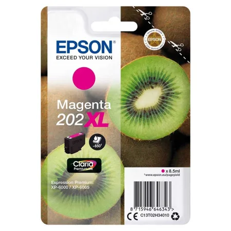 Cartucho de tinta original Epson 202XL magenta · C13T02H34010