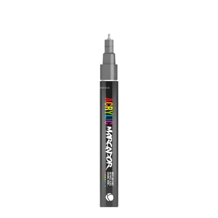 MTN Marcador Acrílico Plata 0,5mm