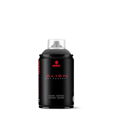 Spray de Pintura Sintética MTN Alien Negro