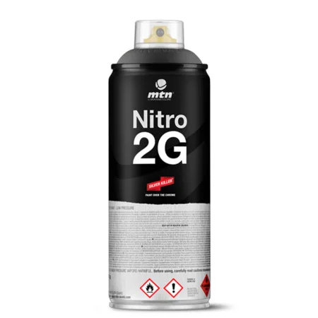 Spray MTN Nitro 2G Negro Mate