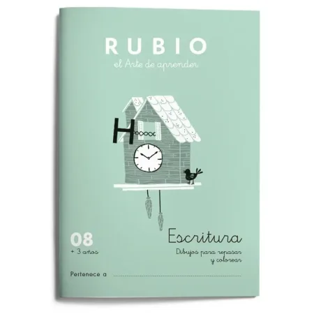 Cuaderno Rubio Escritura 08