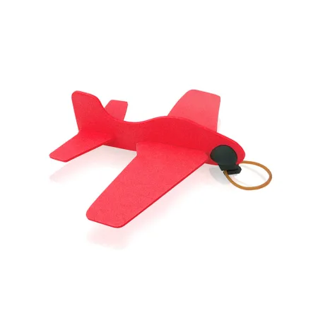 Avioneta de Goma Eva Roja