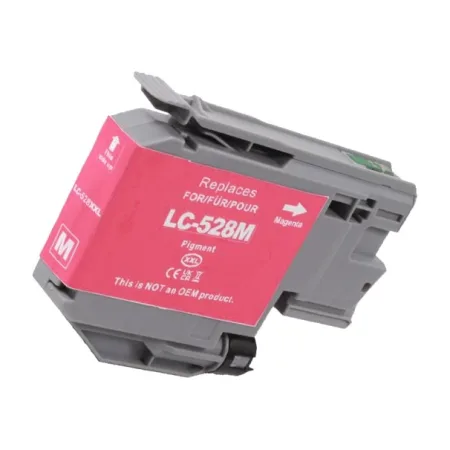 Cartucho de tinta compatible Brother LC528 magenta pigmentada