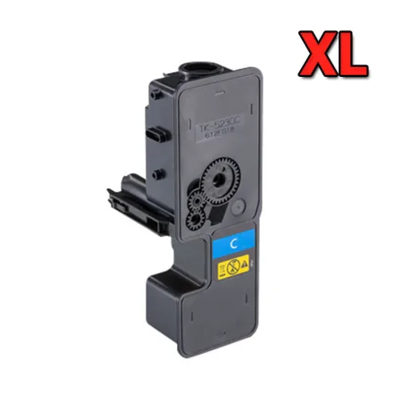Tóner compatible Kyocera TK-5220XL / TK-5230XL cian
