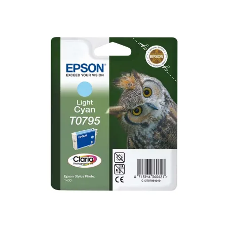 Cartucho de tinta original Epson T0795 Light light cyan · C13T07954010