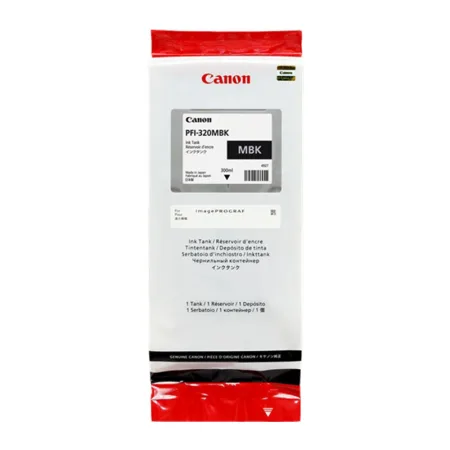 Cartucho de tinta original Canon PFI-320 Mate Pigmentado negro mate