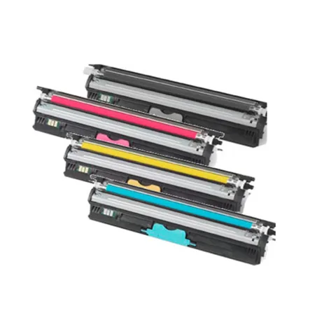 Pack 4 tóner compatibles OKI C110 / C130 / MC160 amarillo, magenta, negro y cian