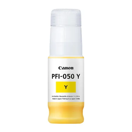 Cartucho de tinta original Canon PFI050 Botella amarillo