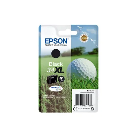 Cartucho de tinta original Epson T3471 / 34XL negro · C13T34714010