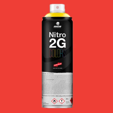 Spray MTN Nitro 2G Colors Rojo Vivo
