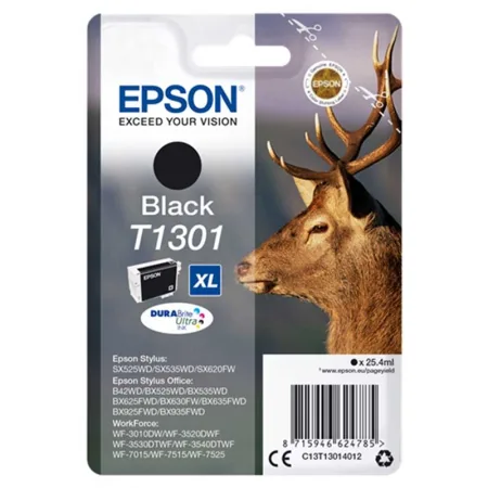Cartucho de tinta original Epson T1301 negro · C13T13014012