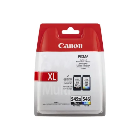 Cartucho de tinta original Canon Pack PG-545XL / CL-546 negro/color
