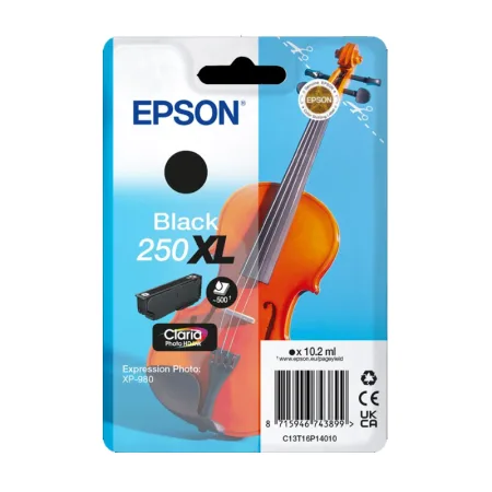 Cartucho de tinta original Epson 250XL negro · C13T16P14010