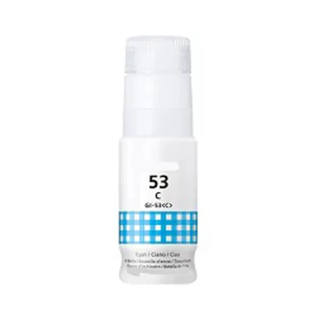Cartucho de tinta compatible Canon GI53 cian · 4673C001