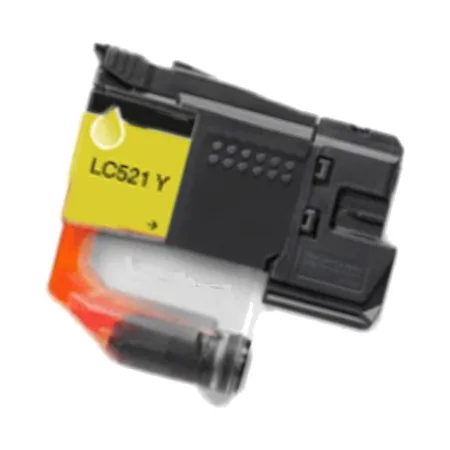 Cartucho de tinta compatible Brother LC521 amarillo · BI-LC521Y
