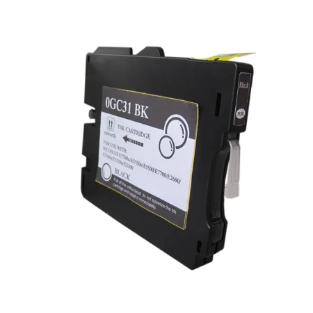 Cartucho de tinta compatible Ricoh GC31K negro · 405688